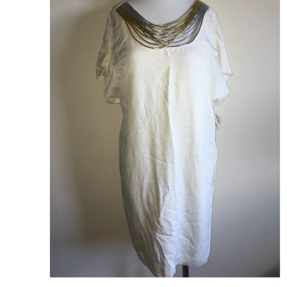 3.1 PHILLIP LIM Silk Short Sleeve Pocket Dress 6 - Picture 2 of 8